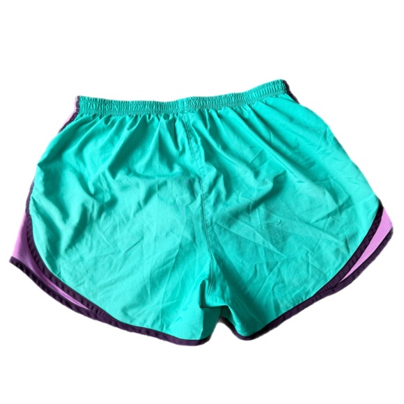 Nike Dri-FIT Tempo Running Shorts | Teal & Purple | Size Medium - Picture 2 of 4
